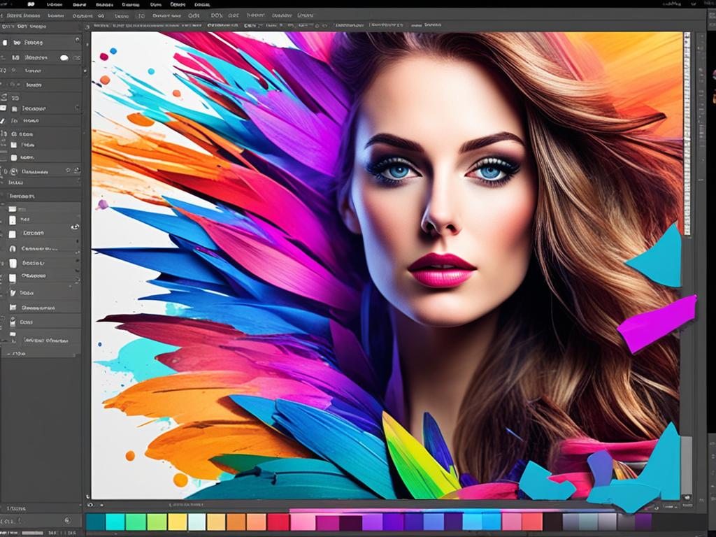 Adobe Photoshop Graphic Design Tools