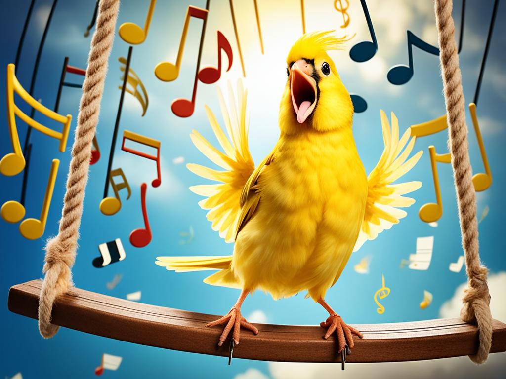canary bird song training