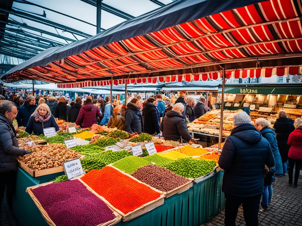 Berlin food markets