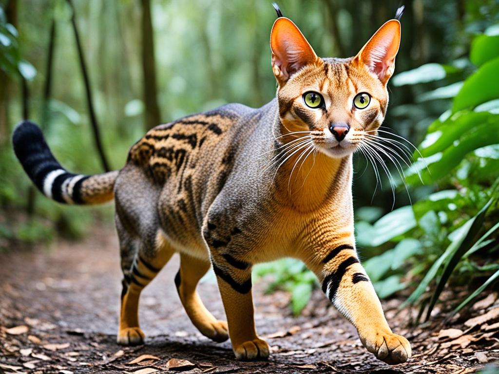 Chausie exotic spotted coat
