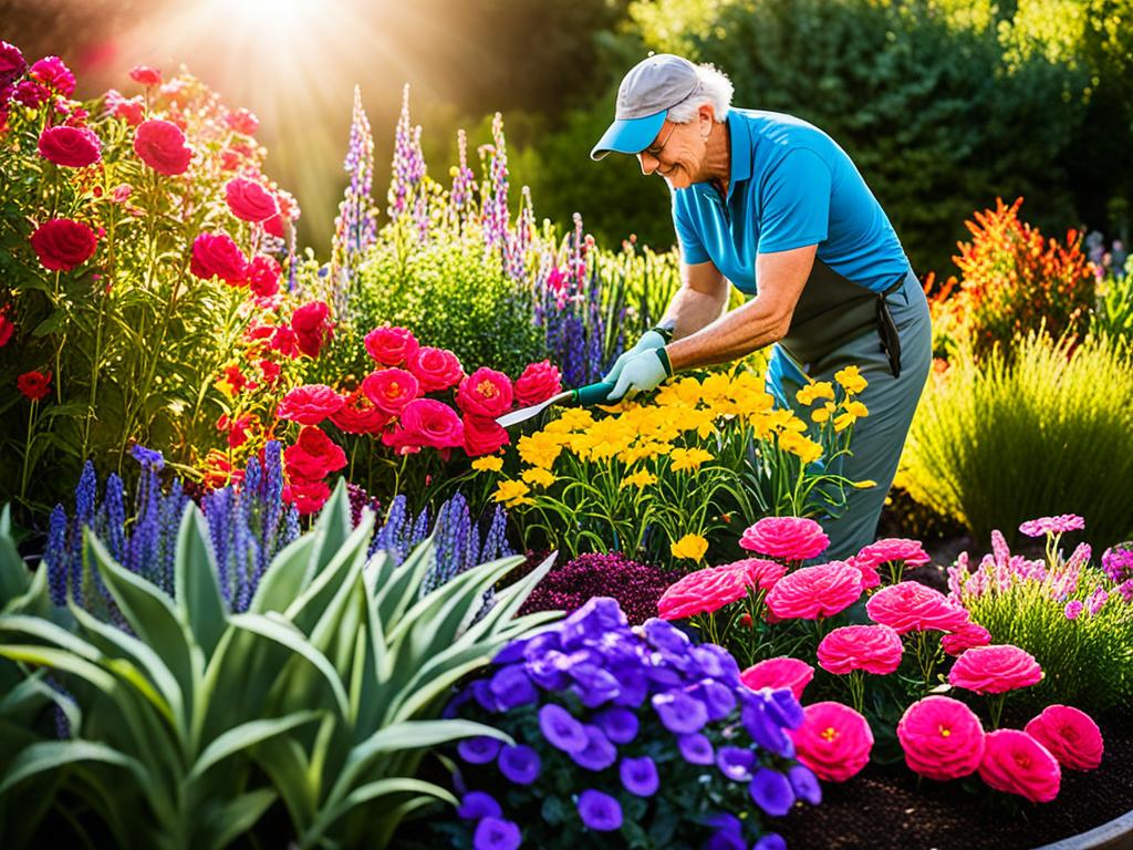 Gardening: Cultivate flowers