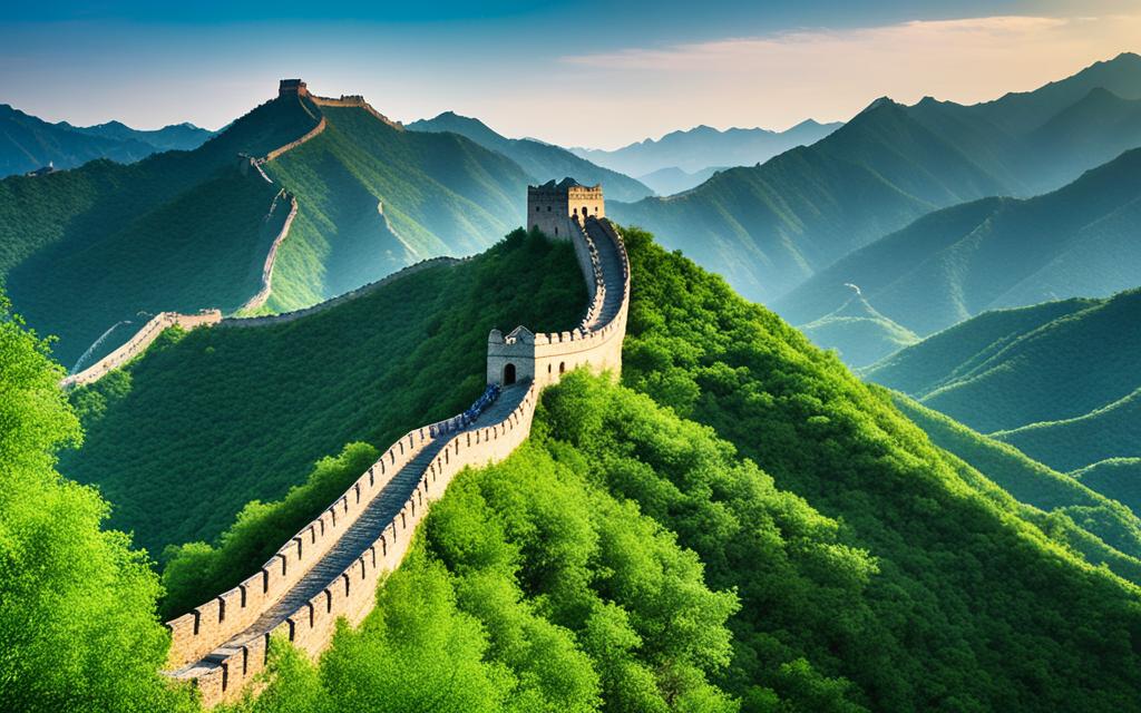 Great Wall of China fortifications