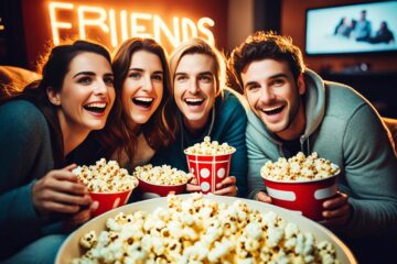 Movie Nights: Gather friends and enjoy a movie marathon.
